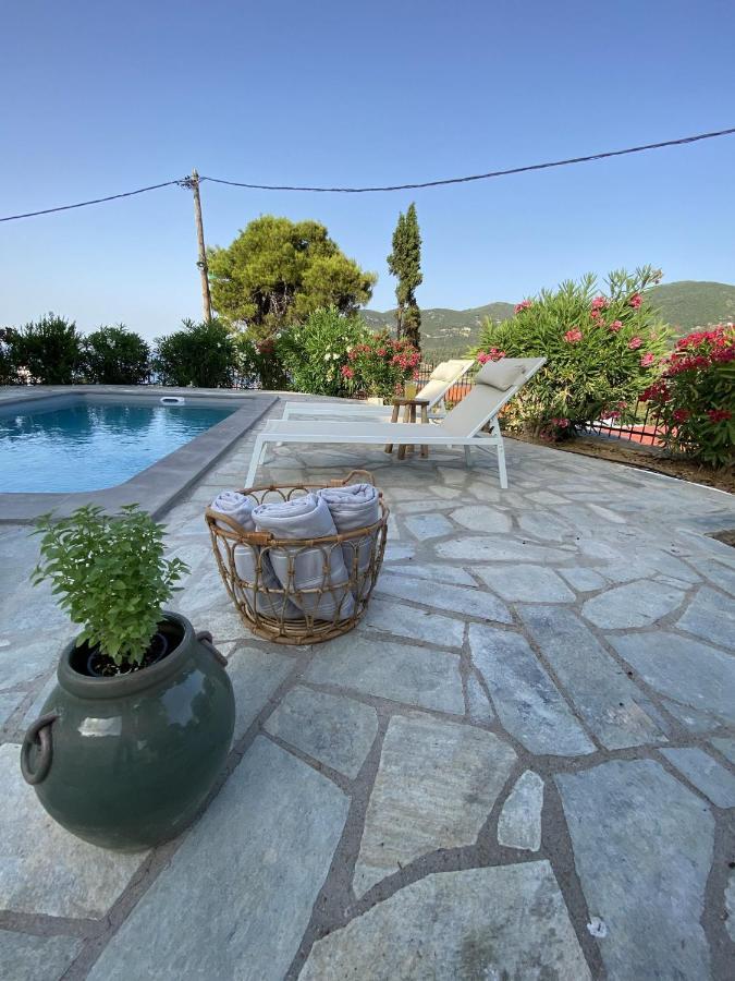 Villa Icelle Skopelos Town Sea View Swimming Pool Ngoại thất bức ảnh